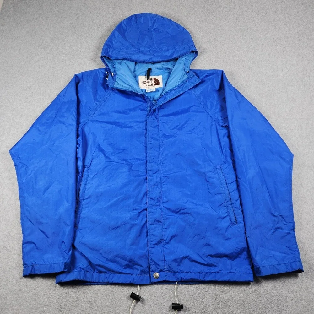 Vintage‎ The North Face Jacket Medium Blue Waterproof Outdoor HIking 90s
